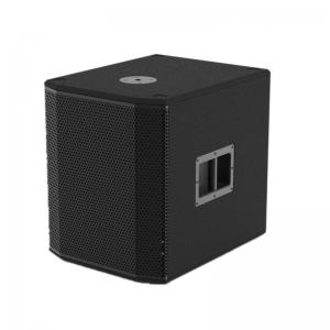 Quality Black PW115SA 15 Inch Subwoofer Stereo Audio Active PA Speaker System for Outdoor Stage wholesale