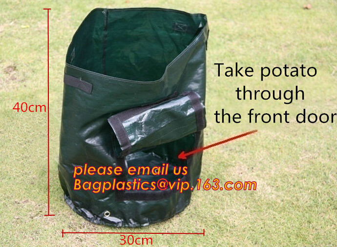 7 Gallon Grow Bags /Aeration Fabric Pots w/Handles (Black),Breathable Non-woven plant pots with handles 40 gal grow bags
