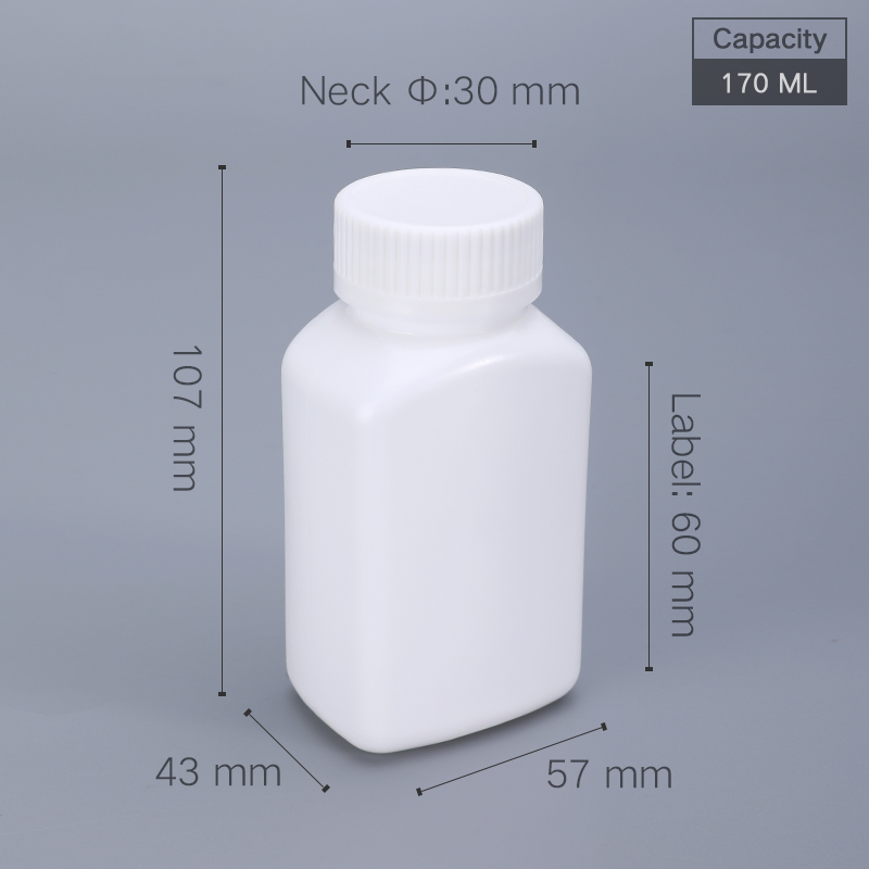 Corrosion Resistant Medicine Bottle Container Amoxicillin Pill Bottle 20ml 30ml Screw Cap