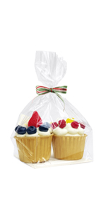 flat bottom treat bags