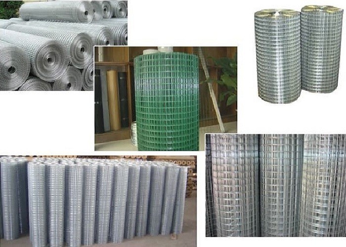 Bbq Grill Grate Welded Wire Mesh Panels , Hot Dipped Galvanised Welded Mesh Roll