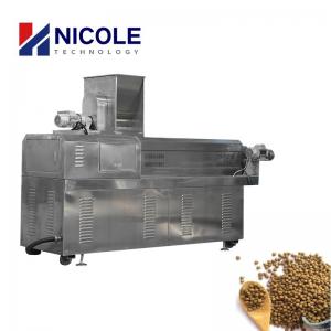 China Floating Tilapia Fish Food Extruder Machine Pellet Fish Meal Production Line on sale