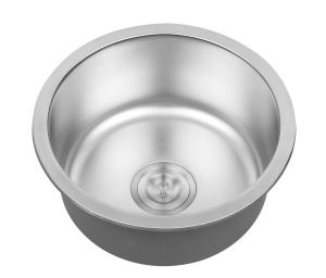 China 3-1/2'' Stainless Steel Single Bowl Sink Drop In Kitchen Sink 22 Gauge on sale