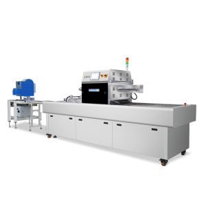 Quality Restaurant Food MAP Tray Sealing Machine Nitrogen Filling Packing Machine wholesale