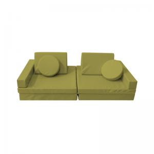 Quality Half Cylinder Triangle Rectangle 10PCS Modural Foam Play Mat Couch Play wholesale