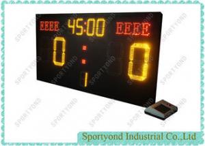 China 7 Segment Sports Gymnasium Digital Electronic Scoreboards For Football Team Game on sale