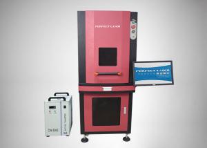 China Working Format Optional UV Laser Marker Machine Fireproof With Closed Cabinet on sale