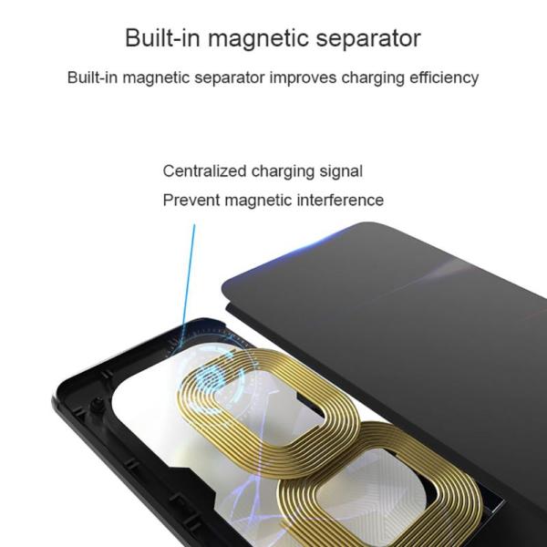 10W Universal QI Wireless Charging Stand With Non Slip Base