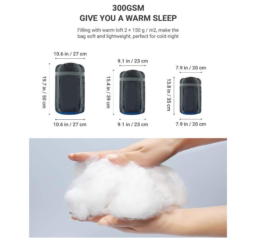 1.1kg Polyester Sleeping Bag