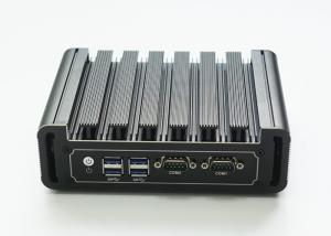 Quality Intel I7-7500U Dual Core Industrial Micro PC 6 USB 2 Ethernet Port 2 COM RS232 wholesale