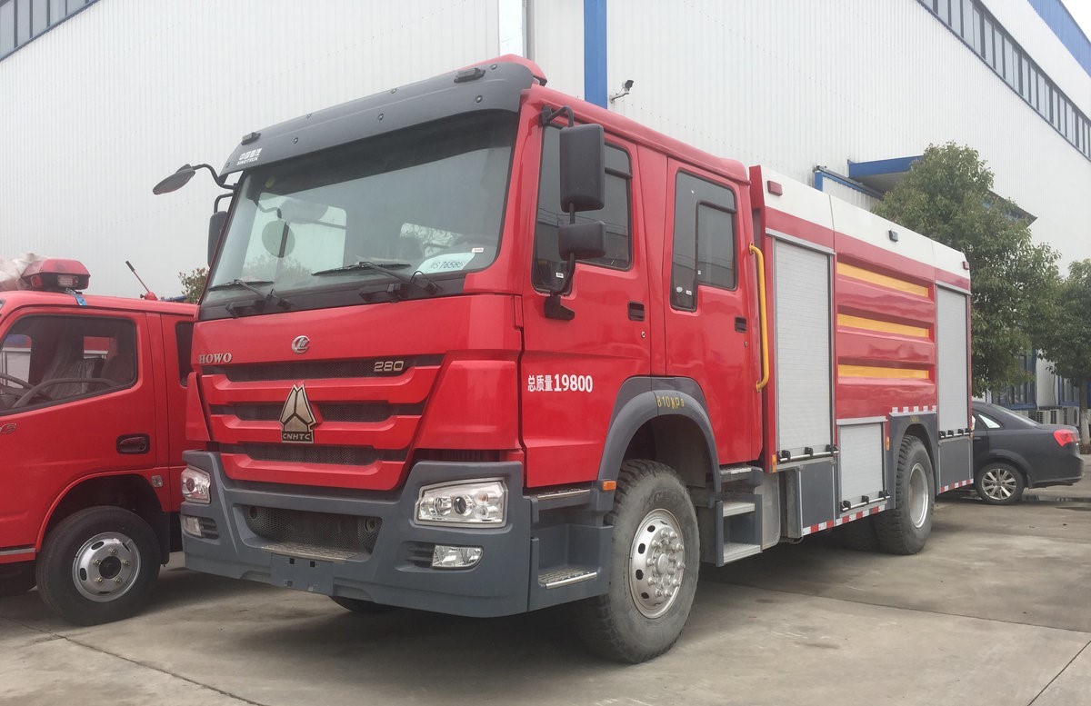 6x4 371HP 20Ton Water Cannon Water Tank Fire Fighting Truck Water Truck