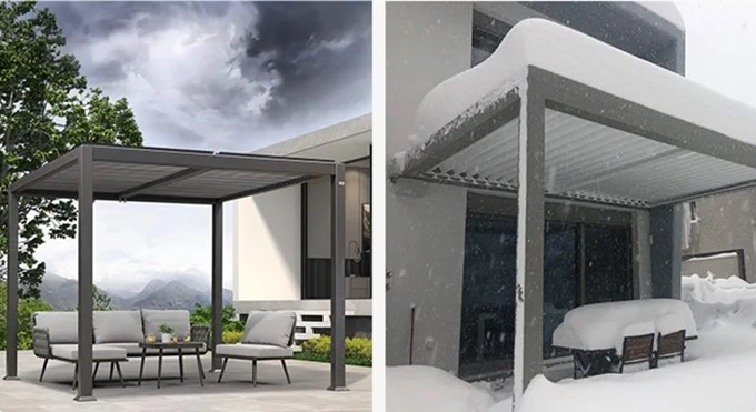 Adjustable Louvered Pergola Modern Louvered Pergola Aluminum Louvered Pergola