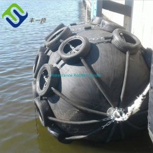 Florescence Rubber Pneumatic Boat Fender Marine Dock Fenders