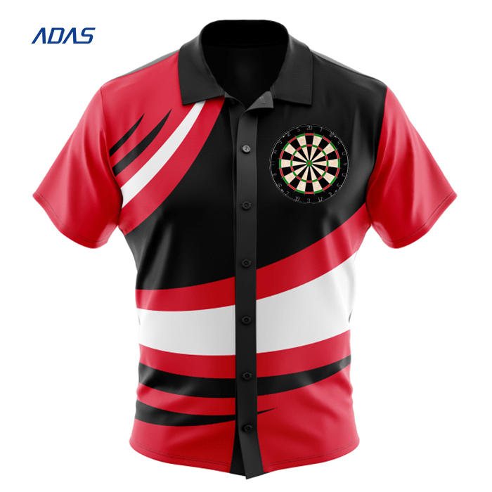 160gram Sublimation Sweat Wicking Dart Shirt Jersey Quick Dry For Adults Personalised
