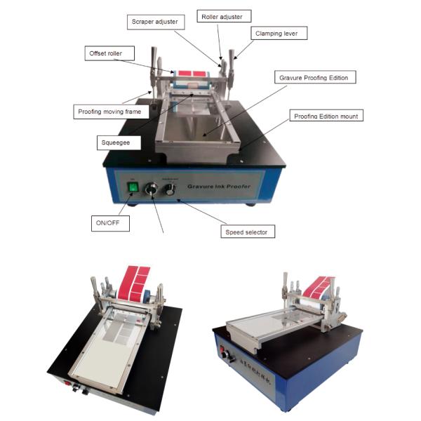 ISO 8791 Automatic Gravure Ink Proofer Equipment
