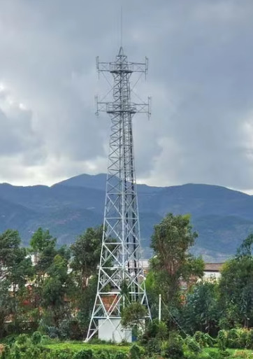 Affordable Square Angle Steel Tower Easy To Assemble Durable Galvanized Surface