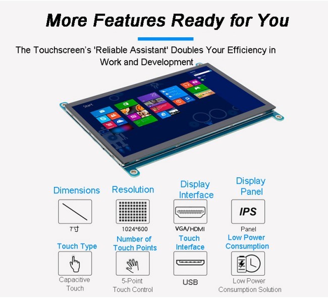 Hot Selling 10.1 Inch Embedded Industrial Android Touchscreen Monitor 1920x1080 Resolution with RJ45 LAN Slot