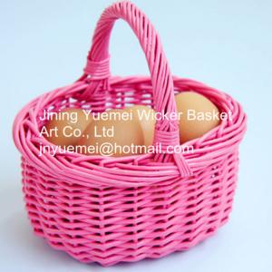 Quality 2016 wicker food basket bread basket fruit basket with handle wicker baskets wholesale