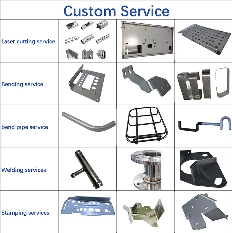 Custom SUS stamping Parts Carbon Steel Bending Punching Precision Sheet Metal Fabrication