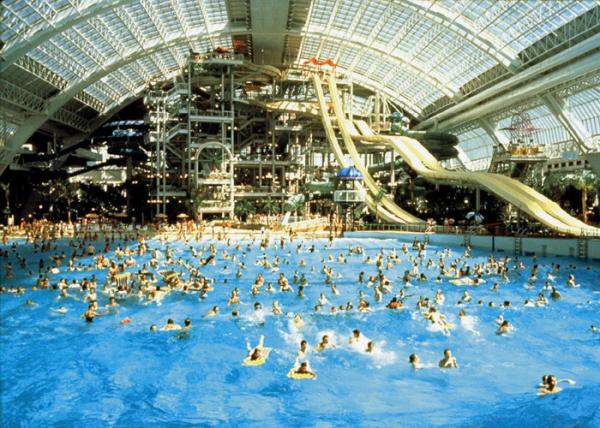 Customized Large Tsunami Pool 1.8m Deep / Water Park Equipment