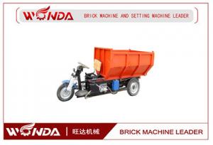 3000W Motor Power Brick Extruder Machine , Tricycle With Cargo Box 4-6L Engine Capacity