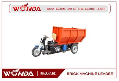Cheap 3000W Motor Power Brick Extruder Machine , Tricycle With Cargo Box 4-6L Engine Capacity for sale