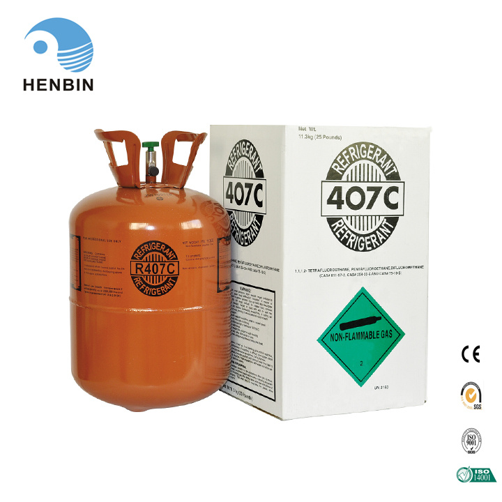 Mix Air Conditioning Refrigerant Gas R404A R407c Refrigerant for Sale