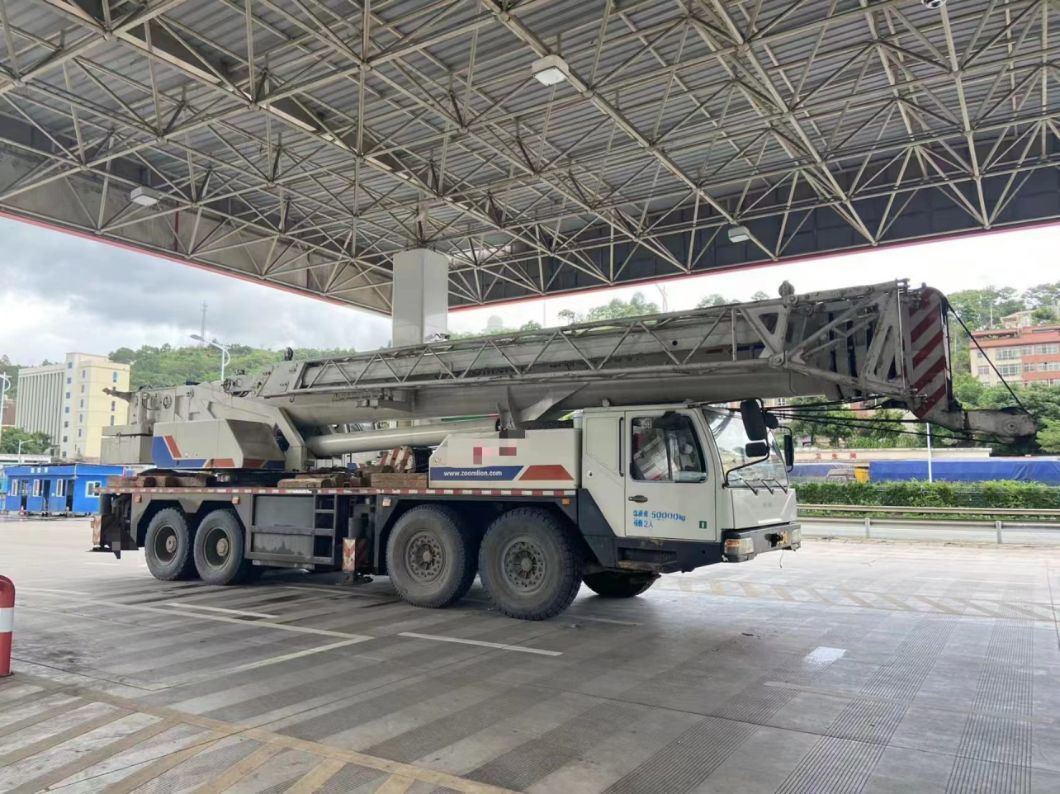 Zoomlion 80ton Hoist Crane Terrian Mobile Crane 2012 Year Used Crane