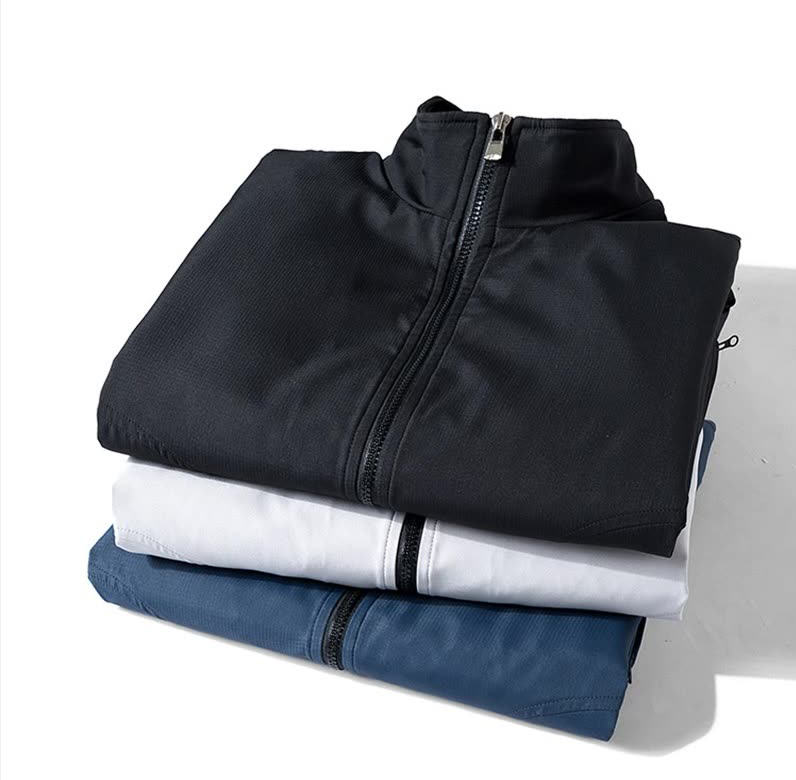 Professional Winter Bomber Outdoor Trending Softshell Utility Sportswear Thin Stand Collar Men Full Warm Jackets