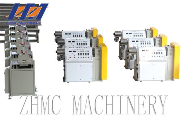 Cheap Fast Plastic Extrusion Machine , Profile Extrusion Equipment 1 Year Warranty for sale