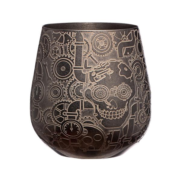Cyberpunk Style Stainless Steel Wine Glass Tumblers Stainless Steel Stemless