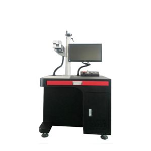 Buy cheap IPG fiber laser engraving machine, QR code laser printing machine from wholesalers