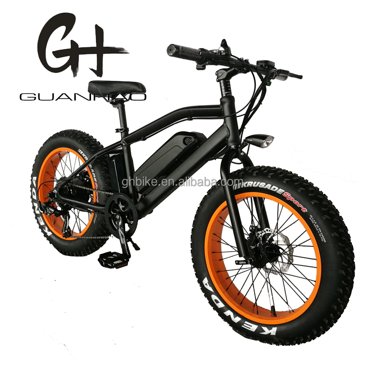 750W 20inch Fat Tire Mini Mountain Electric Bicycle ZOOM Stem Range per Power 10-30 km