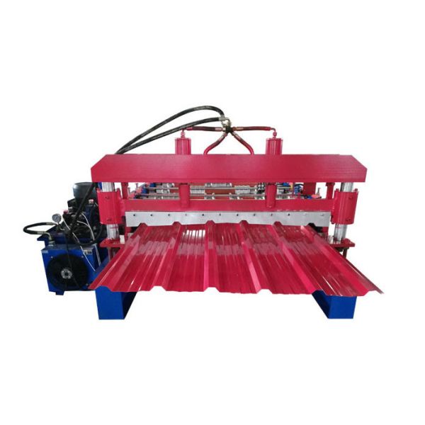 Metal Roofing Galvanized Aluminum Corrugated Steel Sheet metal roll forming machine