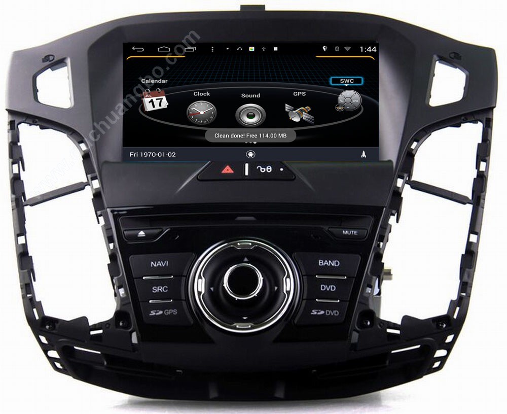 Ouchuangbo audio DVD gps radio stereo navigation for ford focus radio stereo S160 android 4.4 OS
