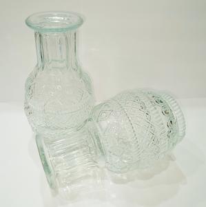Quality Transparent Bud Pot Bulk Custom Round Nordic Mini Cylinder Clear Glass Flower Vase wholesale