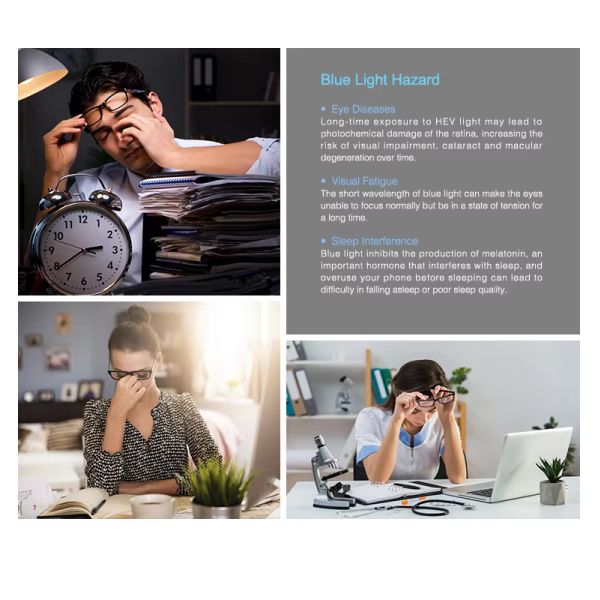 Clearance Anti blue light Blended Round Top Invisible Round Top Bifocal Lens