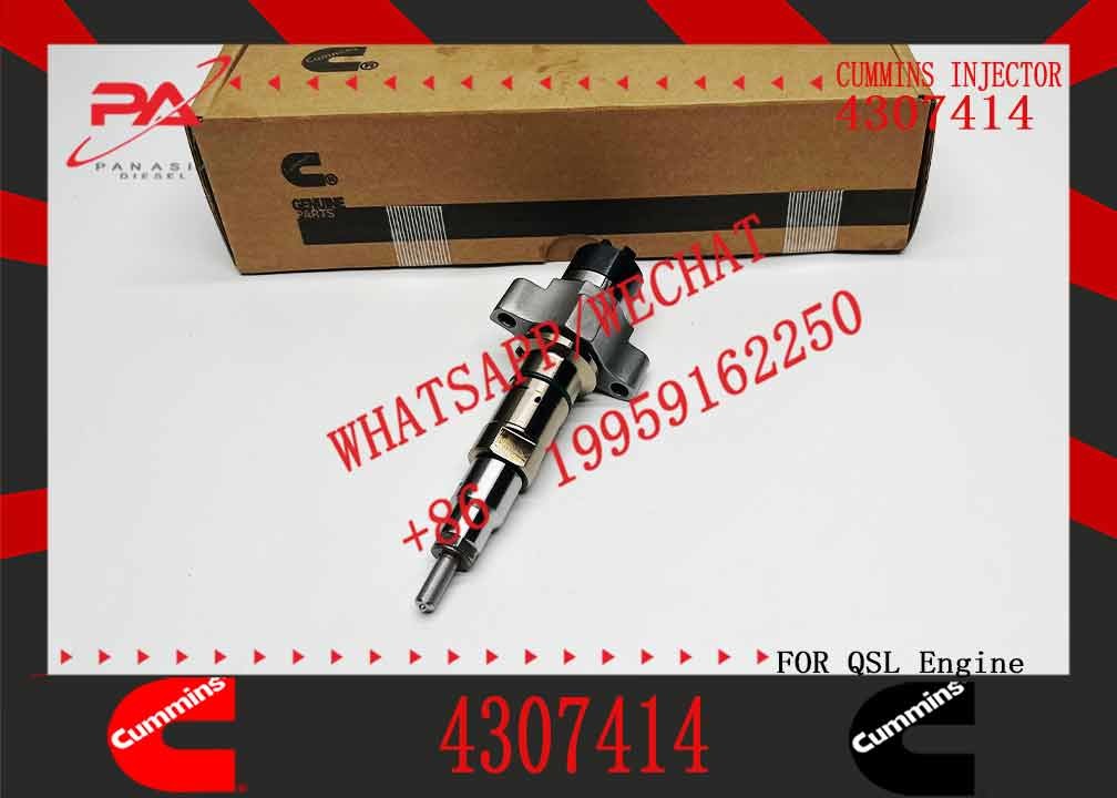 Common rail injector fuel injecto 5491659 4327072 4359204 4307414 for QSL Excavator QSL9.3 ISCE Engine 6L