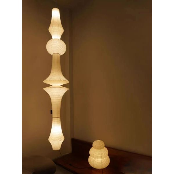 Modern Designer Handmade Paper Lamps Minimalist Pendant Lights for Living Room Bedroom Cafe lighting(WH-AP-562)