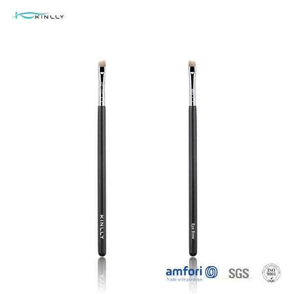 Angled Individual Eye Definer Brush Makeup Brushes Synthetic Hair Eyeliner