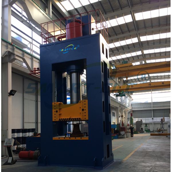 Industrial Hydraulic Press Machine , Hydraulic Vertical Press Machine 500 Ton
