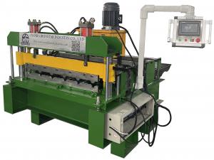 China Curve Metal Roll Forming Machines PPGI Roofing Sheet Crimping Machine on sale