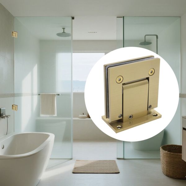 90 Degree Soft Close Stainless Steel 304 Hydraulic Shower Door Hinge