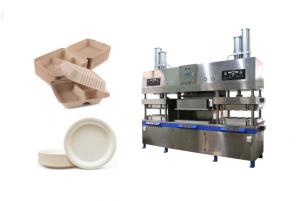 Quality Bleach Pulp Sheet Dry In Mould Machine To Make Paper Plate And Burger Container wholesale