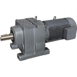 China R Series Helical Gear Motor Speed Reduction Motor 50Hz/60Hz Frequency on sale