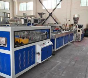 China 4 Cavities PVC - U Electric Conduit Pipe Extrusion Machine , Four UPVC Pipe Production Line 16-32mm on sale