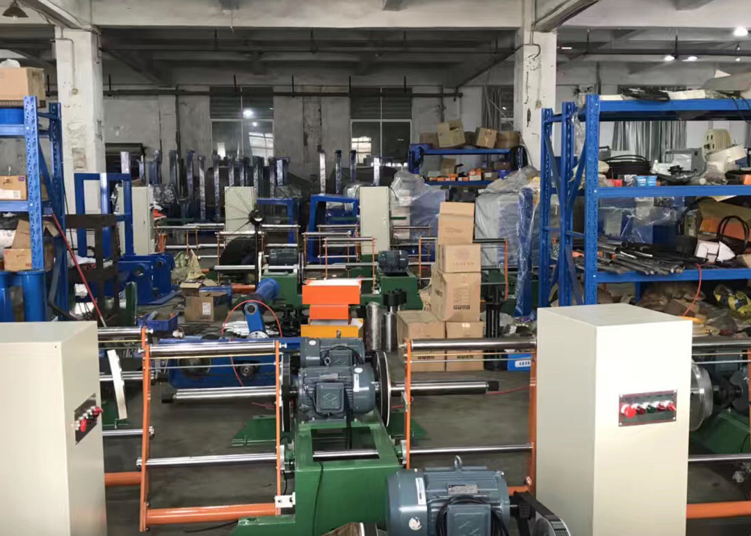 Servo Motor Tension Control 630 Tapping Wire Wrapping Machine For Shield Cable Wire