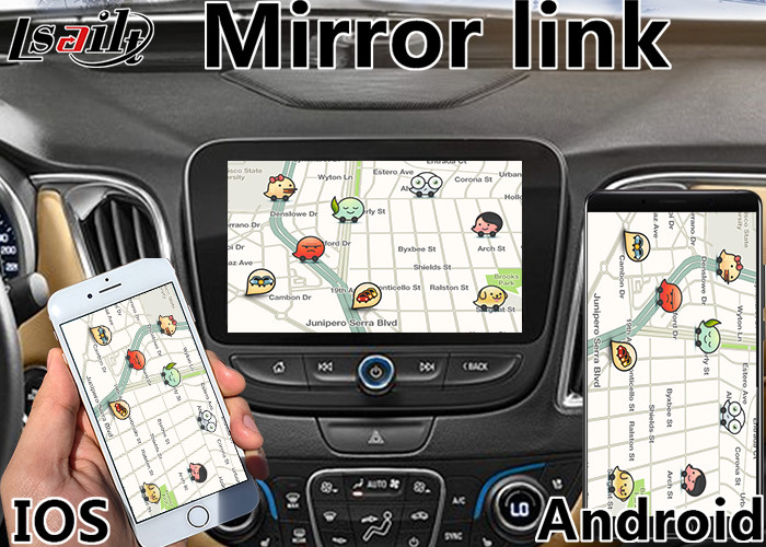 Lsailt Android Carplay Video Interface for Chevrolet Malibu Equinox Tahoe With Android Auto Navigation