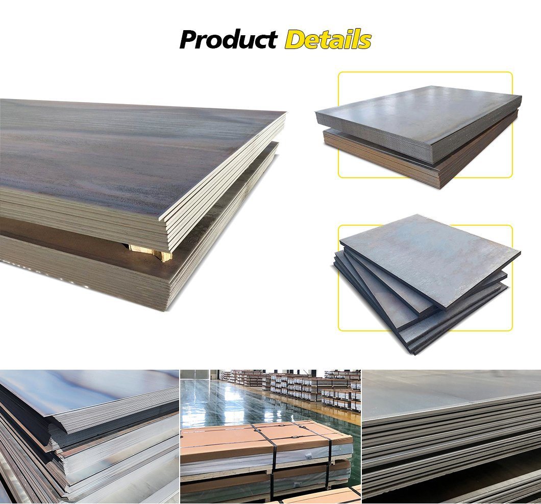 Carbon Steel Sheets Plates Cold Hot Rolled ASTM A36 S420 Low Carbon 1008 1055 12 mm ASTM A36 Hot Rolled Carbon Steel Plate 1mm 2mm 3mm Thick Mild Carbon Steel