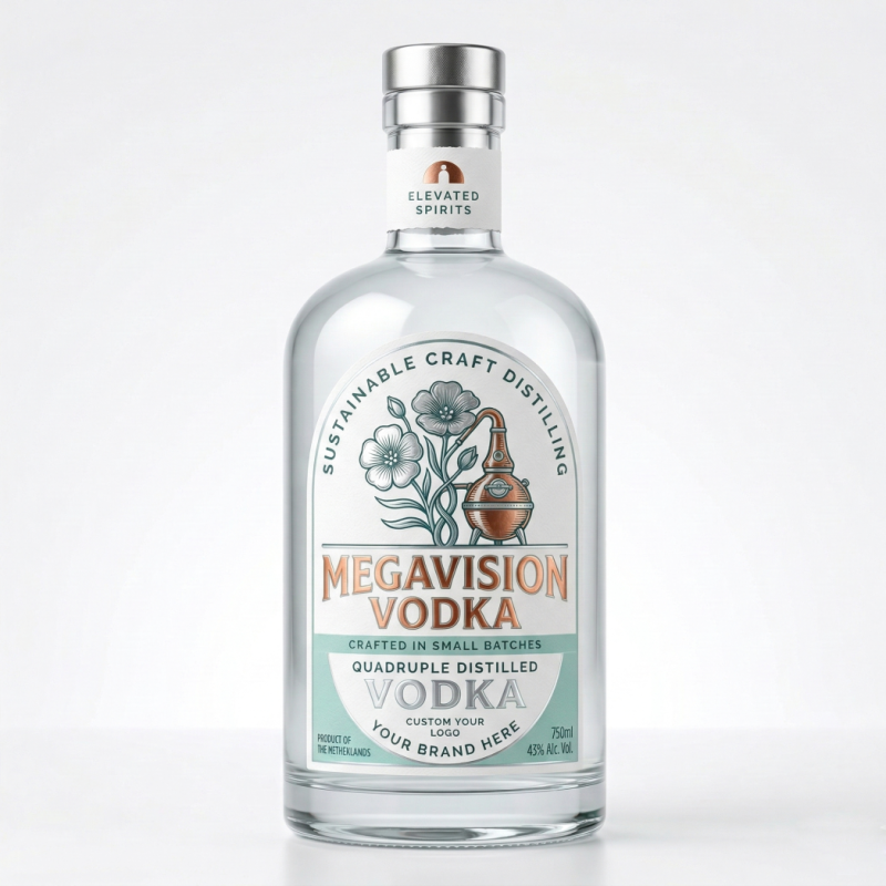 Wine Whisky Vodka Gin Adhesive Stickers Luxury Brand Quick Delivery Factory Direct Hot Foil Embossing Private Label